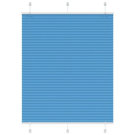 Estor Plisado azul 110x150 cm Tela Ancho 109,4 cm Poliéster de , Persianas y estores - Ref: Foro24-4015196, Precio: 25,54 €, ...