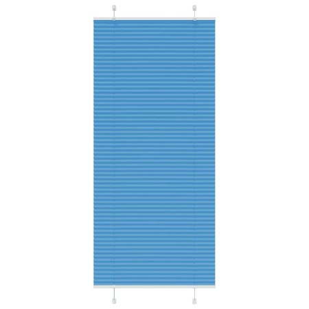 Estor Plisado azul 95x200 cm Tela Ancho 94,4 cm Poliéster de , Persianas y estores - Ref: Foro24-4015210, Precio: 19,46 €, De...