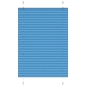 Estor Plisado azul 100x150 cm Tela Ancho 99,4 cm Poliéster de , Persianas y estores - Ref: Foro24-4015194, Precio: 17,48 €, D...
