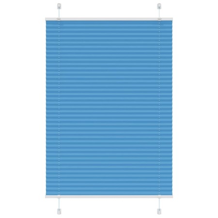 Estor Plisado azul 100x150 cm Tela Ancho 99,4 cm Poliéster de , Persianas y estores - Ref: Foro24-4015194, Precio: 17,48 €, D...