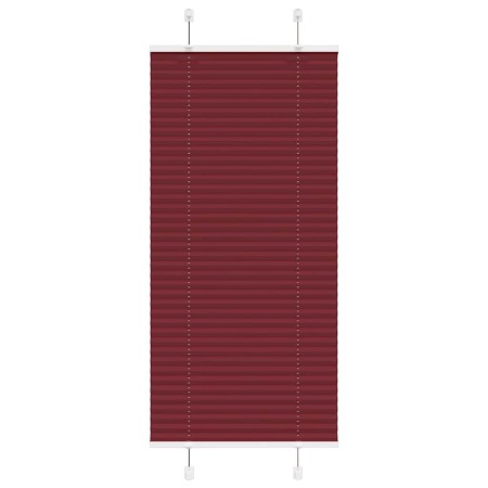 Estor Plisado rojo burdeos 55x100 cm Tela Ancho 54,4 cm de , Persianas y estores - Ref: Foro24-4015219, Precio: 16,27 €, Desc...