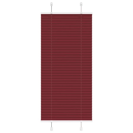Estor Plisado rojo burdeos 65x150 cm Tela Ancho 64,4 cm de , Persianas y estores - Ref: Foro24-4015238, Precio: 19,53 €, Desc...
