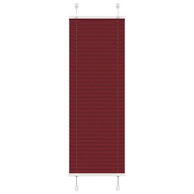 Estor Plisado rojo burdeos 40x150 cm Tela Ancho 39,4 cm de , Persianas y estores - Ref: Foro24-4015233, Precio: 17,92 €, Desc...