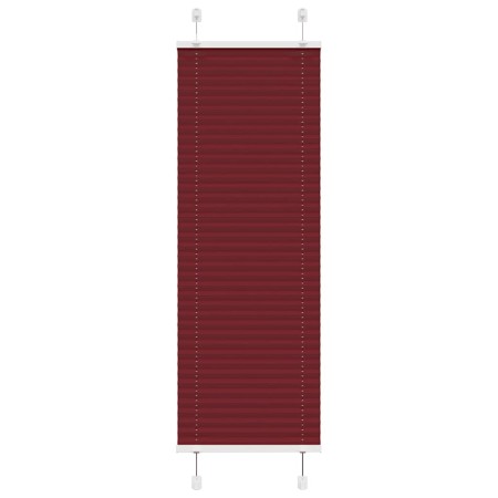 Estor Plisado rojo burdeos 40x150 cm Tela Ancho 39,4 cm de , Persianas y estores - Ref: Foro24-4015233, Precio: 17,92 €, Desc...
