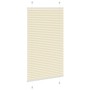 Estor Plisado crema 80x150 cm Tela Ancho 79,4 cm Poliéster de , Persianas y estores - Ref: Foro24-4015292, Precio: 19,07 €, D...