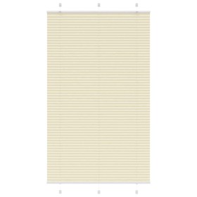 Estor Plisado crema 120x200 cm Tela Ancho 119,4 cm Poliéster de , Persianas y estores - Ref: Foro24-4015317, Precio: 28,07 €,...