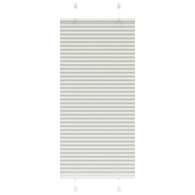 Estor Plisado gris claro 60x100 cm Tela Ancho 59,4 cm Poliéster de , Persianas y estores - Ref: Foro24-4015322, Precio: 15,16...