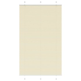 Estor Plisado crema 110x200 cm Tela Ancho 109,4 cm Poliéster de , Persianas y estores - Ref: Foro24-4015315, Precio: 27,15 €,...