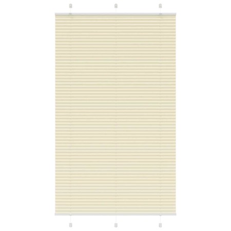 Estor Plisado crema 110x200 cm Tela Ancho 109,4 cm Poliéster de , Persianas y estores - Ref: Foro24-4015315, Precio: 27,15 €,...