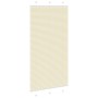 Estor Plisado crema 110x200 cm Tela Ancho 109,4 cm Poliéster de , Persianas y estores - Ref: Foro24-4015315, Precio: 27,15 €,...