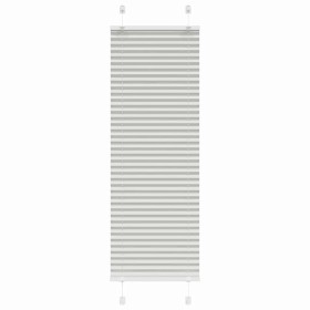 Estor Plisado gris claro 50x100 cm Tela Ancho 49,4 cm Poliéster de , Persianas y estores - Ref: Foro24-4015320, Precio: 16,61...