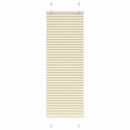 Estor Plisado crema 40x150 cm Tela Ancho 39,4 cm Poliéster de , Persianas y estores - Ref: Foro24-4015284, Precio: 19,13 €, D...