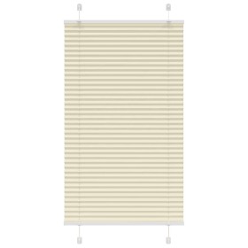 Estor Plisado crema 70x150 cm Tela Ancho 69,4 cm Poliéster de , Persianas y estores - Ref: Foro24-4015290, Precio: 20,34 €, D...