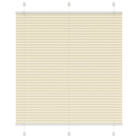 Estor Plisado crema 115x150 cm Tela Ancho 114,4 cm Poliéster de , Persianas y estores - Ref: Foro24-4015299, Precio: 21,16 €,...