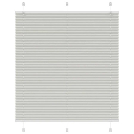 Estor Plisado gris claro 120x100 cm Tela Ancho 119,4 cm de , Persianas y estores - Ref: Foro24-4015334, Precio: 22,34 €, Desc...