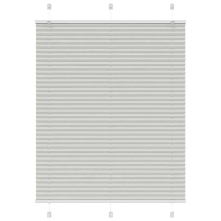Estor Plisado gris claro 105x150 cm Tela Ancho 104,4 cm de , Persianas y estores - Ref: Foro24-4015348, Precio: 20,03 €, Desc...