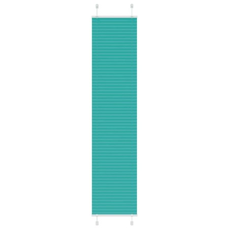 Estor Plisado verde petróleo 50x200 cm Tela Ancho 49,4 cm de , Persianas y estores - Ref: Foro24-4015405, Precio: 19,46 €, De...