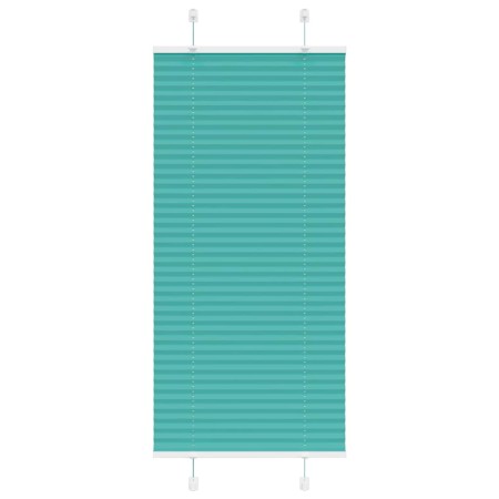 Estor Plisado verde petróleo 65x100 cm Tela Ancho 64,4 cm de , Persianas y estores - Ref: Foro24-4015374, Precio: 15,42 €, De...