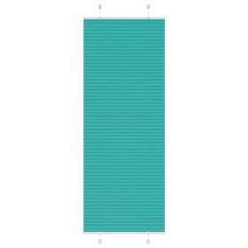 Estor Plisado verde petróleo 80x200 cm Tela Ancho 79,4 cm de , Persianas y estores - Ref: Foro24-4015411, Precio: 19,76 €, De...