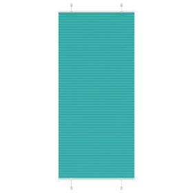 Estor Plisado verde petróleo 90x200 cm Tela Ancho 89,4 cm de , Persianas y estores - Ref: Foro24-4015413, Precio: 19,07 €, De...