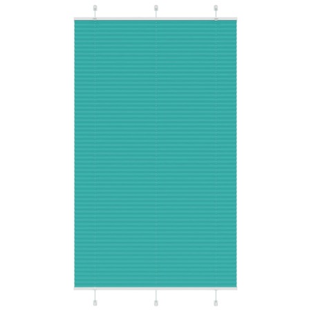 Estor Plisado verde petróleo 115x200 cm Tela Ancho 114,4 cm de , Persianas y estores - Ref: Foro24-4015418, Precio: 28,19 €, ...