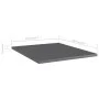 Estante estantería 8 uds contrachapada gris brillo 40x50x1,5 cm de vidaXL, Estanterías - Ref: Foro24-805201, Precio: 34,17 €,...