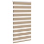 Estor cebra marrón arena tejido ancho 80,9 cm poliéster de , Persianas y estores - Ref: Foro24-4014544, Precio: 23,43 €, Desc...