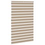 Estor cebra marrón arena tejido ancho 145,9 cm poliéster de , Persianas y estores - Ref: Foro24-4014609, Precio: 36,98 €, Des...