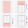 Estor Plisado rosa 120x200 cm Tela Ancho 119,4 cm Poliéster de , Persianas y estores - Ref: Foro24-4015470, Precio: 23,30 €, ...