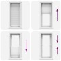 Estor Plisado blanco 55x150 cm Tela Ancho 54,4 cm Poliéster de , Persianas y estores - Ref: Foro24-4015491, Precio: 18,74 €, ...