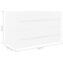 Armario para lavabo madera contrachapada blanco 80x38,5x48 cm de vidaXL, Muebles de baño - Ref: Foro24-804701, Precio: 70,08 ...