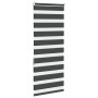 Estor cebra negro 65x150 cm tejido ancho 60,9 cm poliéster de , Persianas y estores - Ref: Foro24-4014228, Precio: 25,25 €, D...