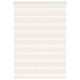 Estor cebra beige mármol tejido ancho 110,9 cm poliéster de , Persianas y estores - Ref: Foro24-4014628, Precio: 21,55 €, Des...