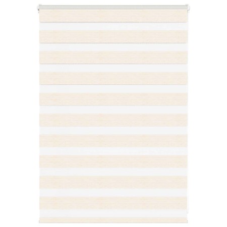 Estor cebra beige mármol tejido ancho 110,9 cm poliéster de , Persianas y estores - Ref: Foro24-4014628, Precio: 21,55 €, Des...