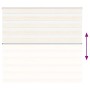 Estor cebra beige mármol tejido ancho 155,9 cm poliéster de , Persianas y estores - Ref: Foro24-4014637, Precio: 22,25 €, Des...