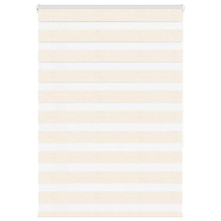Estor cebra beige mármol tejido ancho 110,9 cm poliéster de , Persianas y estores - Ref: Foro24-4014654, Precio: 32,44 €, Des...