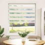 Estor cebra beige mármol tejido ancho 110,9 cm poliéster de , Persianas y estores - Ref: Foro24-4014654, Precio: 32,44 €, Des...
