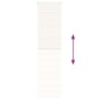 Estor cebra beige mármol tejido ancho 50,9 cm poliéster de , Persianas y estores - Ref: Foro24-4014694, Precio: 21,49 €, Desc...
