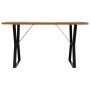 Mesa de comedor de madera maciza reciclada 140x80x76 cm en Mesas de comedor | Comprar online en Foru.es