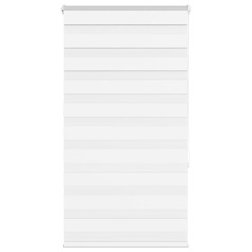 Estor cebra blanco 90x150 cm tejido ancho 85,9 cm poliéster de , Persianas y estores - Ref: Foro24-4014753, Precio: 28,59 €, ...