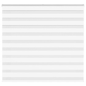 Estor cebra blanco 155x150 cm tejido ancho 150,9 cm poliéster de , Persianas y estores - Ref: Foro24-4014766, Precio: 33,75 €...