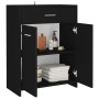 Armario de baño madera contrachapada negro 60x33x80 cm de vidaXL, Muebles de baño - Ref: Foro24-805025, Precio: 78,84 €, Desc...