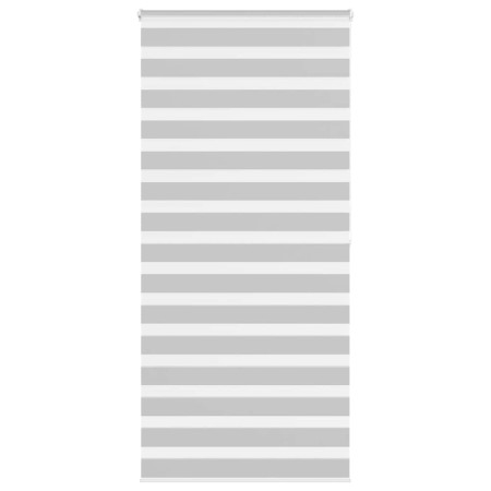 Estor cebra gris claro 100x200cm tejido ancho 95,9cm poliéster de , Persianas y estores - Ref: Foro24-4014469, Precio: 29,15 ...