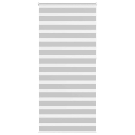 Estor cebra gris claro 110x230cm tejido ancho 105,9cm poliéster de , Persianas y estores - Ref: Foro24-4014497, Precio: 30,56...