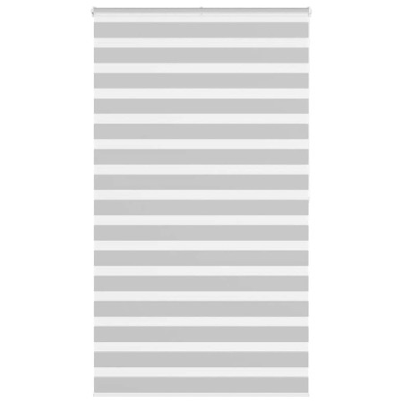 Estor cebra gris claro 125x200cm tejido ancho 120,9cm poliéster de , Persianas y estores - Ref: Foro24-4014474, Precio: 29,44...