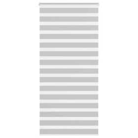 Estor cebra gris claro 100x230 cm tejido ancho 95,9cm poliéster de , Persianas y estores - Ref: Foro24-4014495, Precio: 26,55...