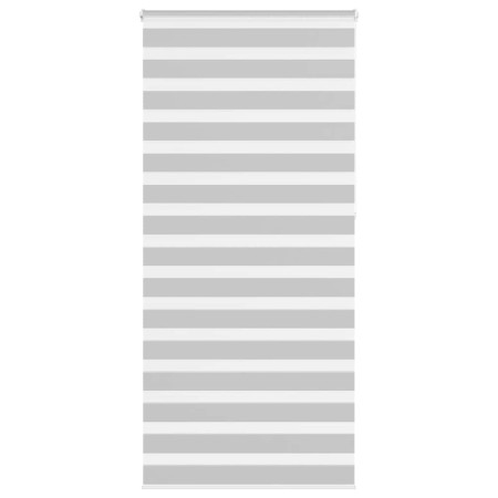 Estor cebra gris claro 100x230 cm tejido ancho 95,9cm poliéster de , Persianas y estores - Ref: Foro24-4014495, Precio: 26,55...