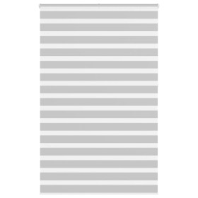 Estor cebra gris claro 145x230cm tejido ancho 140,9cm poliéster de , Persianas y estores - Ref: Foro24-4014504, Precio: 32,96...