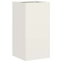 Jardinera de acero laminado en frío blanco 40x40x80 cm de , Maceteros y jardineras - Ref: Foro24-860704, Precio: 84,70 €, Des...