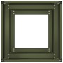 Jardinera de acero laminado en frío verde oliva 40x40x80 cm de , Maceteros y jardineras - Ref: Foro24-860706, Precio: 76,79 €...